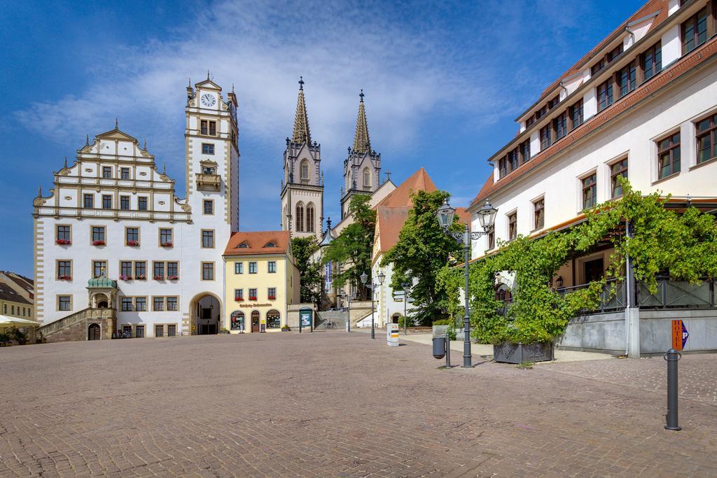 Hotel Gasthaus Zum Schwan Oschatz Exteriér fotografie