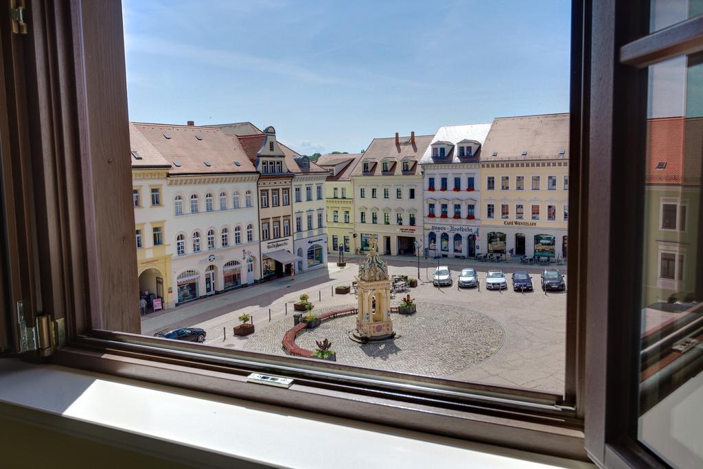 Hotel Gasthaus Zum Schwan Oschatz Exteriér fotografie